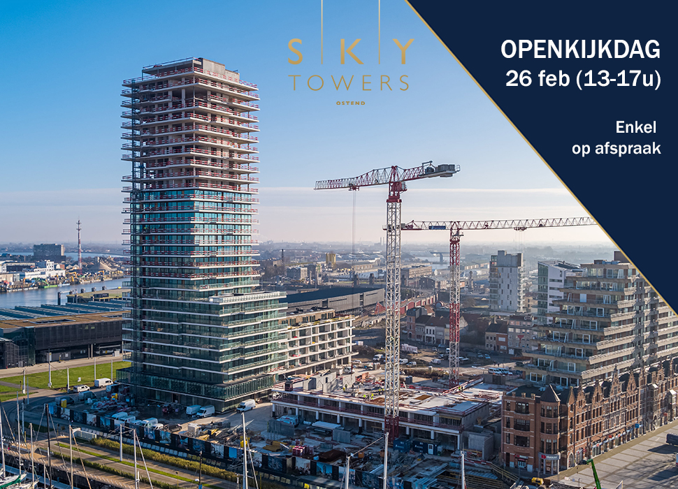 Openkijkdag SKY Towers Oostende