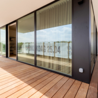 One Harbour - modelappartement - terras