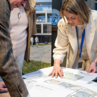 Sophie Maenhout - Commercieel Vastgoedadviseur op het infomoment The Greens
