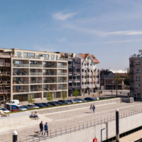 DOCKSIDE - ZEEBRUGGE - FRONT VIEW