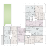 The Dunes - Verdieping 1 plattegrond