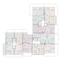 The Dunes - Verdieping 2 plattegrond