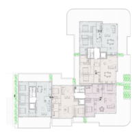 The Dunes - Verdieping 3 plattegrond